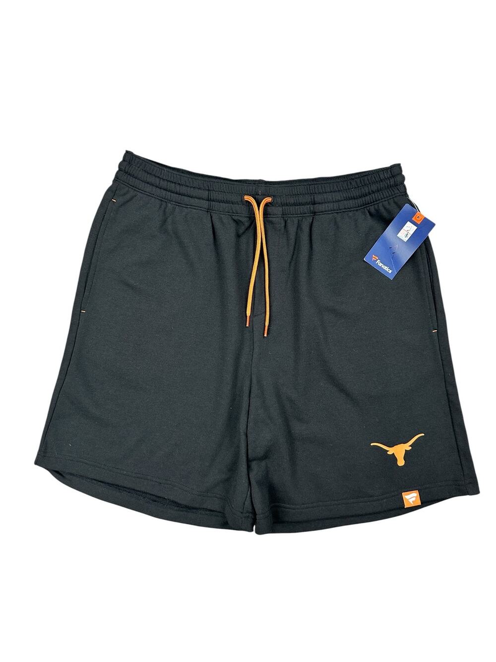Fanatics Texas Longhorns Sweat Shorts Black — Size XL